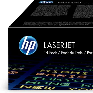 HP 201X 3er-Pack Cyan/Magenta/Gelb Original LaserJet Tonerkartuschen mit hoher Reichweite HP 201X 3er-Pack Cyan/Magenta/Gelb Original LaserJet Tonerkartuschen mit hoher Reichweite