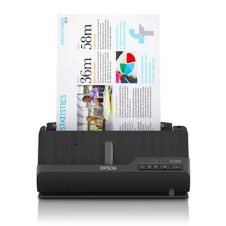 Epson ES-C320W ADF + Bogenscanner 600 x 600 DPI A4 Schwarz Epson ES-C320W ADF + Bogenscanner 600 x 600 DPI A4 Schwarz