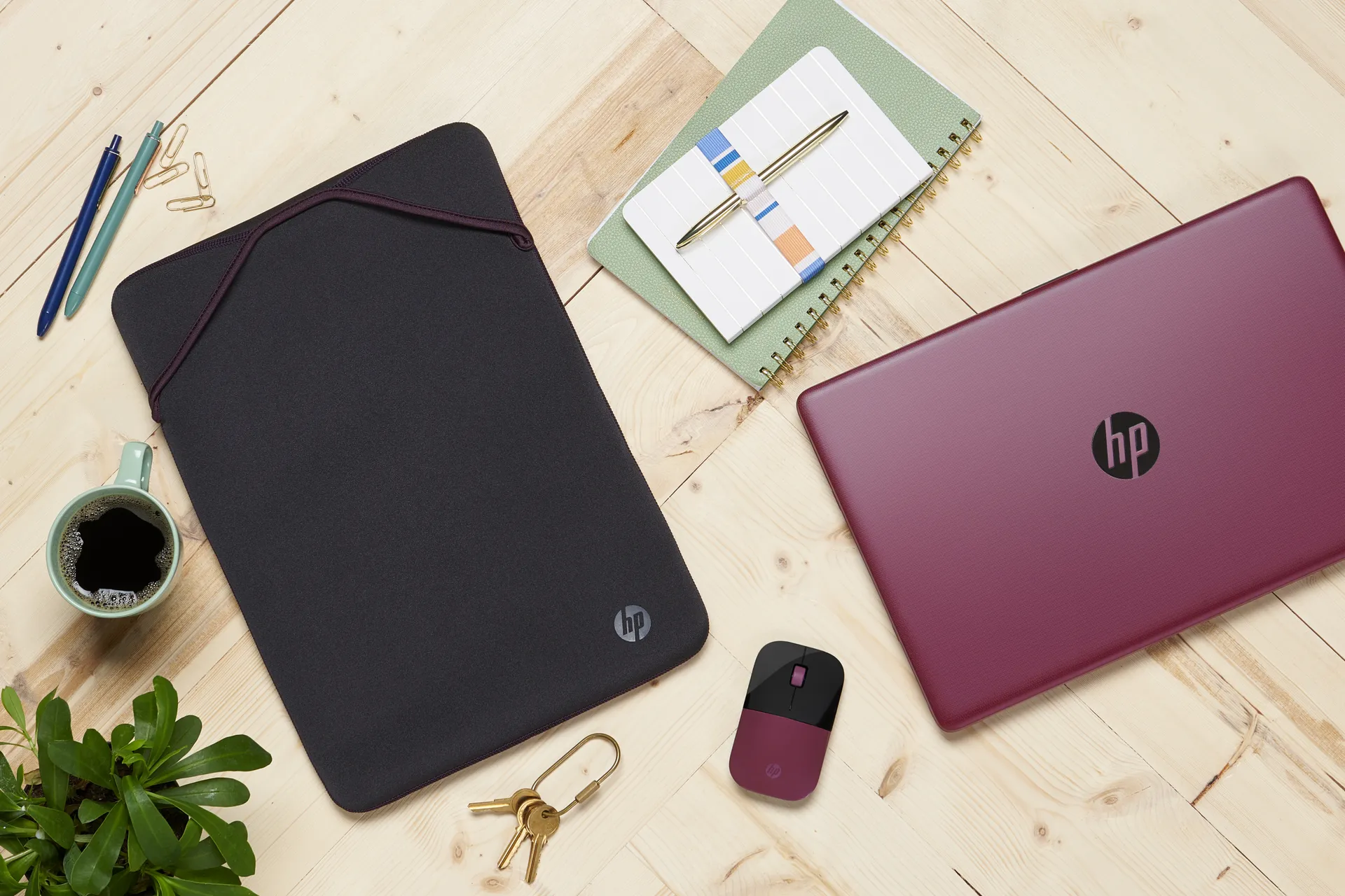 HP Wende-Schutzhülle für 15,6-Zoll-Zoll-Laptop in Mauve – Bild 2