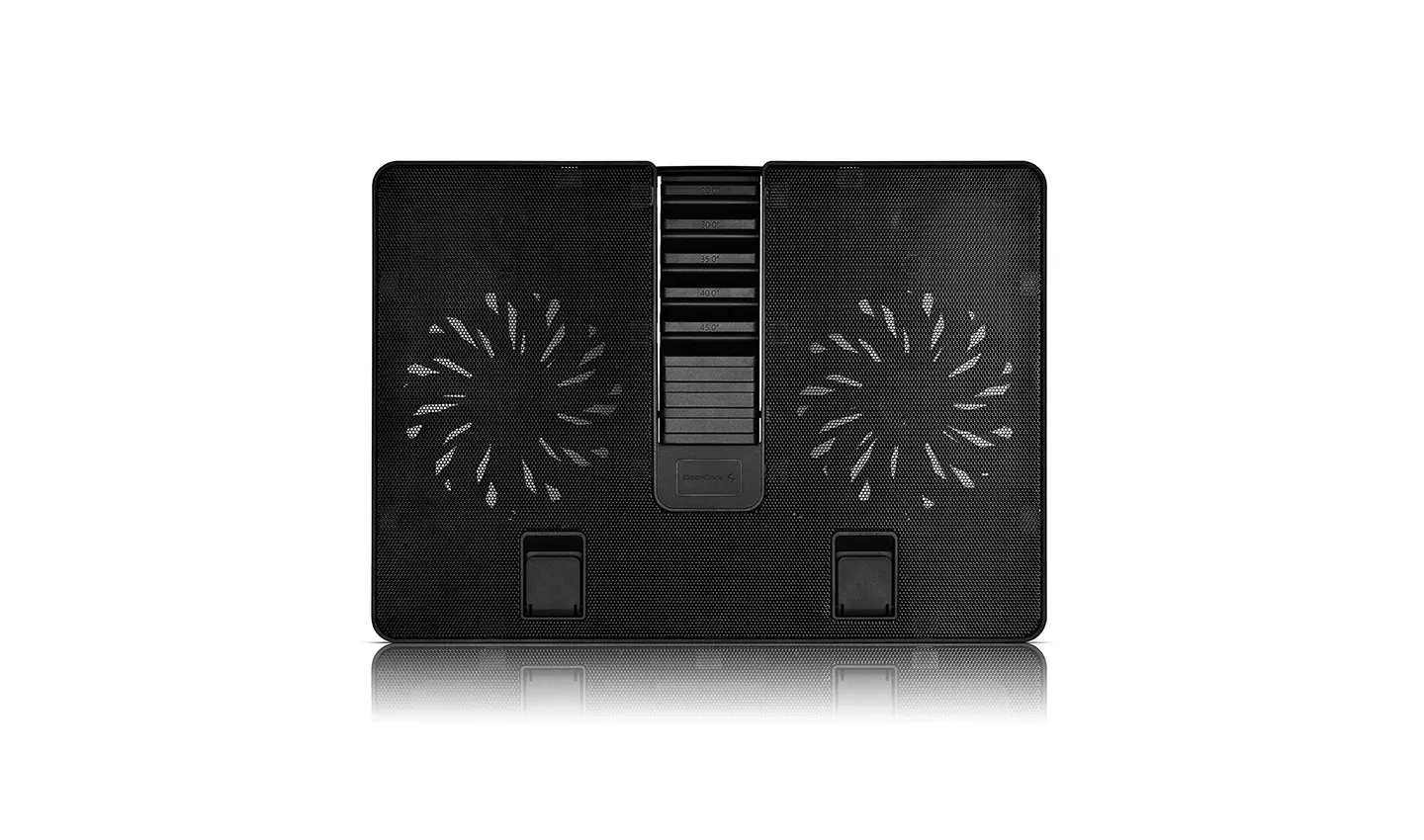 DeepCool U PAL Llaptop-Kühlpad 39,6 cm (15.6") 1000 RPM Schwarz – Bild 2