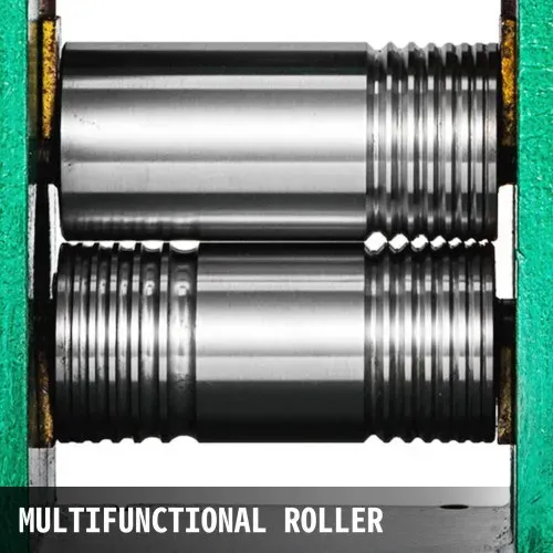 VEVOR Manuelle Rolling Mill Kombination Walzwerk 120mm Handwalzwerk Maschine 80mm Maschine Schmuck mit Gute Verschleißfestigkeit Tablettierung Vierkantdraht für Schmuck Design und Reparatur – Bild 3