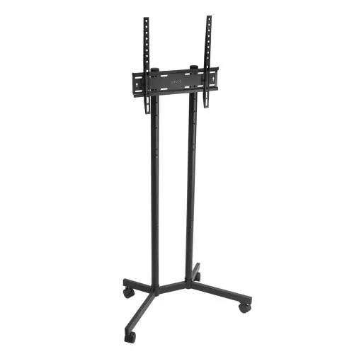 VEVOR rollbarer TV-Ständer Standfuß Fernsehstand für 812,8-1651 mm flach & Curved-TVs, höhenverstellbarer TV Bodenständer bis zu 40 kg (Max. VESA 400 x 400 mm) für Wohnzimmer Schlafzimmer – Bild 8