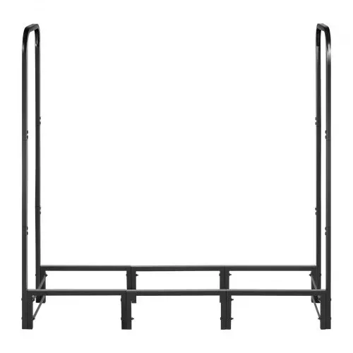 VEVOR Metall Kaminholzregal, 122x32x118 cm Brennholzregal, Kaminholzunterstand, max. Tragkraft 181 kg, Feuerholzregal, Kaminholzlager, Stapelhilfe für Veranden, Terrassen, Gärten – Bild 10