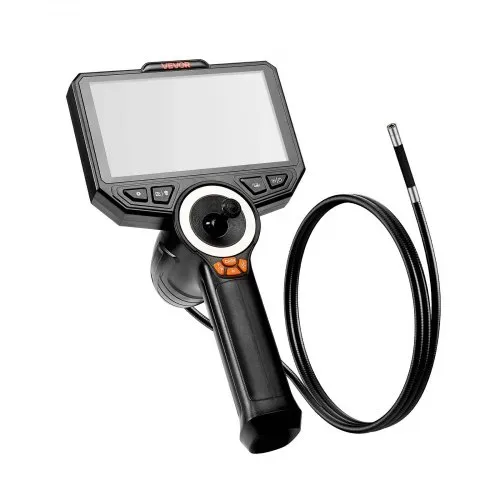 VEVOR Drehbare Endoskopkamera mit Licht, Inspektionskamera mit 360° beweglichem Kopf, IP67 Wasserdichte Rohrkamera mit 6 Zoll Display 1,5 m Kabel 7000 mAh Akku, 8 mm Boreskopkamera für Auto Haus – Bild 7