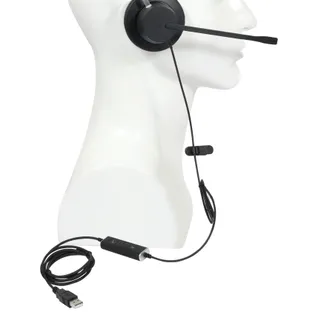 Plusonic wired Headset X140 binaural Plusonic wired Headset X140 binaural