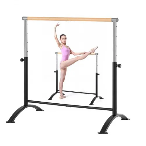 VEVOR Ballettstange Tanzstange freistehende Ballettstange, höhenverstellbare (5-stufig / 715-1115 mm) Stretchstange aus Kohlenstoffstahl für Ballett, Gleichgewichtstraining, Entspannungsübungen VEVOR Ballettstange Tanzstange freistehende Ballettstange, höhenverstellbare (5-stufig / 715-1115 mm) Stretchstange aus Kohlenstoffstahl für Ballett, Gleichgewichtstraining, Entspannungsübungen