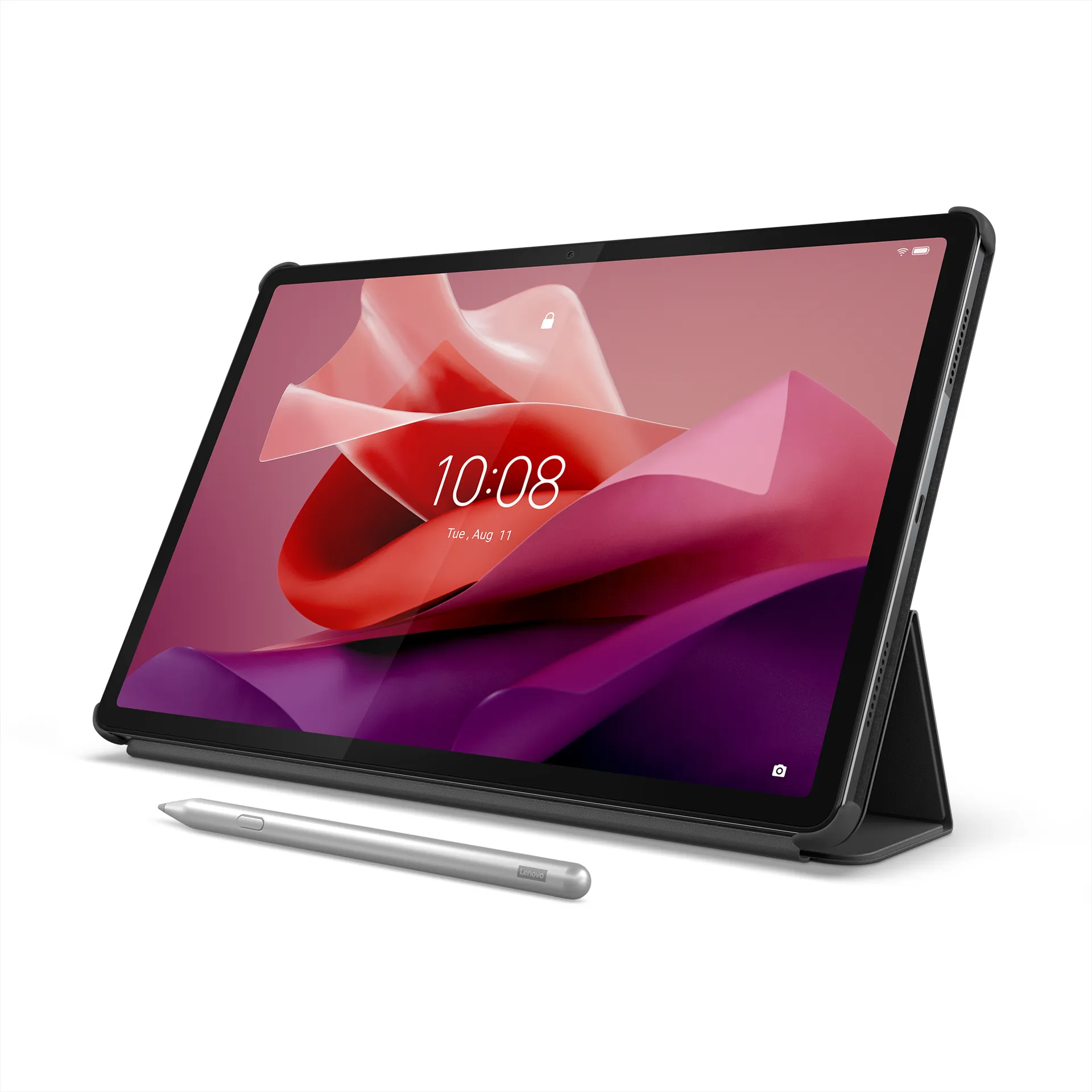 Lenovo Tab P12 Folio Case 32 cm (12.6") Grau – Bild 3