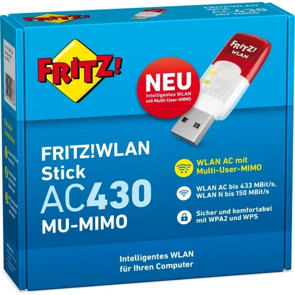 WLAN FRITZ! Stick AC 430 MU-MIMO 433 Mbit/s – Bild 5