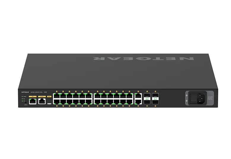 NETGEAR M4250-26G4XF-PoE+ Managed L2/L3 Gigabit Ethernet (10/100/1000) Power over Ethernet (PoE) 1U Schwarz – Bild 5