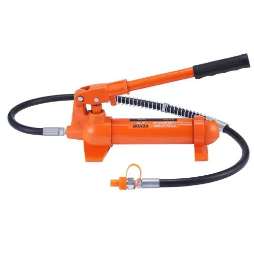 VEVOR Hydraulischer Wagenheber Luftpumpe 4 t, Lufthydraulischer Heber 125 mm Hub Rot, inkl. 80 / 130 / 210 / 415 mm Verlängerungsstange, Elektrostatisches Pulversprühen Autoreparatur – Bild 9