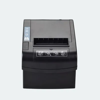 Allnet Thermo-Bondrucker / Kassendrucker ALL-PR806, USB/LAN/RS232, schwarz – Bild 2