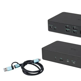 i-tec USB 3.0 / USB-C / Thunderbolt 3 Professional Dual 4K Display Docking Station Generation 2 + Power Delivery 100W i-tec USB 3.0 / USB-C / Thunderbolt 3 Professional Dual 4K Display Docking Station Generation 2 + Power Delivery 100W
