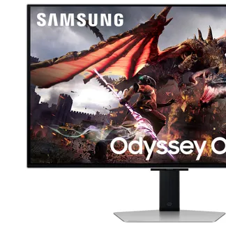 Samsung G80SD Computerbildschirm 81,3 cm (32″) 3840 x 2160 Pixel 4K Ultra HD OLED Silber Samsung G80SD Computerbildschirm 81,3 cm (32″) 3840 x 2160 Pixel 4K Ultra HD OLED Silber