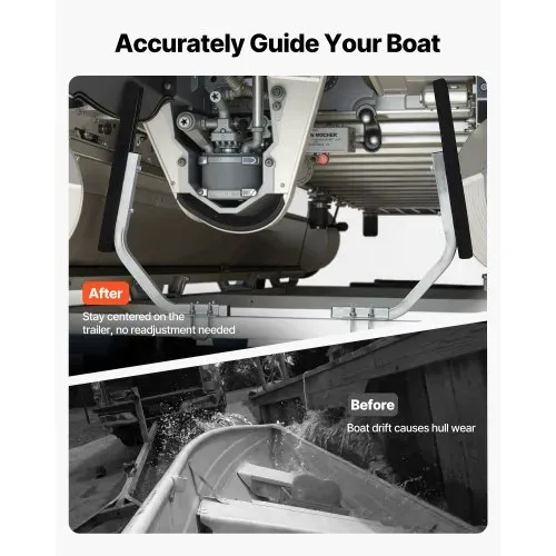 VEVOR Bootsanhängerführungen, 0-3 cm EinstellbareBreite Anhängerführung aus Hochfestem Stahl mit Dicken Stützplatten, Passend für Pontonanhänger mit Auflagen (L-Träger/Kasten/C-Profil) VEVOR Bootsanhängerführungen, 0-3 cm EinstellbareBreite Anhängerführung aus Hochfestem Stahl mit Dicken Stützplatten, Passend für Pontonanhänger mit Auflagen (L-Träger/Kasten/C-Profil)