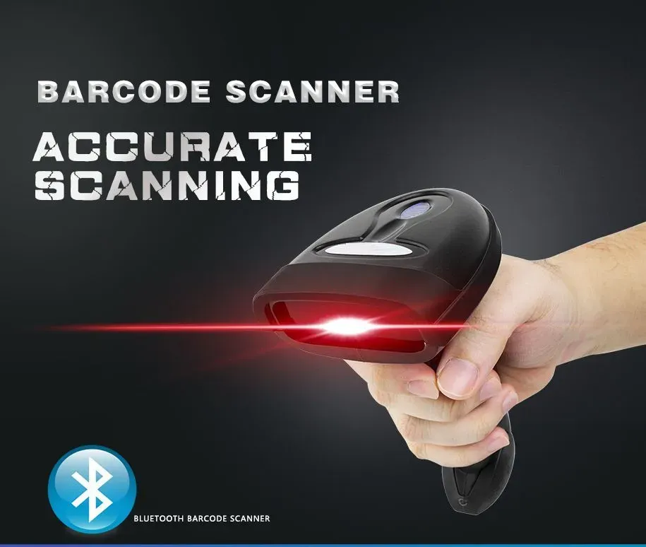 ALLNET Barcodescanner ALL-SC1228B, 2D wireless / kabellos , inkl. wireless 2.4G Dongle – Bild 3