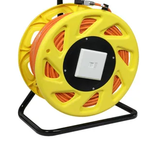 Kabeltrommel, CAT6A, 90m, CAT7A Rohkabel S-STP(S/FTP), mit 1x Buchse/Stecker RJ45(CAT6A), LSZH, Synergy 21 Kabeltrommel, CAT6A, 90m, CAT7A Rohkabel S-STP(S/FTP), mit 1x Buchse/Stecker RJ45(CAT6A), LSZH, Synergy 21