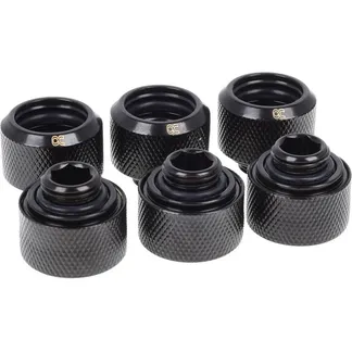 Eiszapfen 16mm HardTube Anschraubtülle G1/4, Schrauben-Set Eiszapfen 16mm HardTube Anschraubtülle G1/4, Schrauben-Set