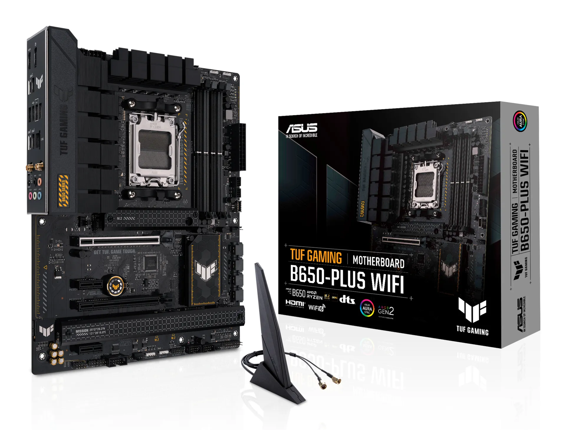 ASUS TUF GAMING B650-PLUS WIFI AMD B650 Sockel AM5 ATX ASUS TUF GAMING B650-PLUS WIFI AMD B650 Sockel AM5 ATX