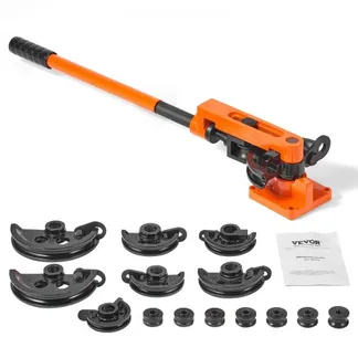 VEVOR Rohrbiegegerät Ø10-25mm (7 Matritzen) Manuelle Rohrbieger 0-180° Handrohrbieger 50-113mm Biegeradius Rohrbiegemaschine Kupfer-, Aluminium, Edelstahlrohren mit einer Wandstärke von 0 bis 2mm VEVOR Rohrbiegegerät Ø10-25mm (7 Matritzen) Manuelle Rohrbieger 0-180° Handrohrbieger 50-113mm Biegeradius Rohrbiegemaschine Kupfer-, Aluminium, Edelstahlrohren mit einer Wandstärke von 0 bis 2mm