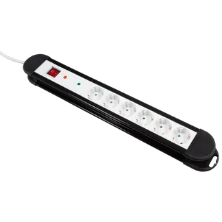 Steckdosenleiste McPower “KL-06“ 6-fach, Überspannungsschutz, 1,4m Zuleitung Steckdosenleiste McPower “KL-06“ 6-fach, Überspannungsschutz, 1,4m Zuleitung