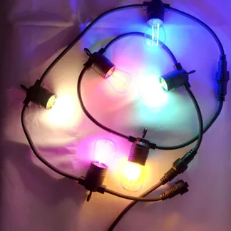 Synergy 21 LED Retrofit E27 S14 blau mit 2 Watt für Lichterkette Synergy 21 LED Retrofit E27 S14 blau mit 2 Watt für Lichterkette