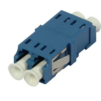 LWL-Kupplung,LC-Buchse/LC-Buchse, 9/125u Singlemode OS2, blau, duplex, PC, ohne Flansch, Synergy 21, LWL-Kupplung,LC-Buchse/LC-Buchse, 9/125u Singlemode OS2, blau, duplex, PC, ohne Flansch, Synergy 21,