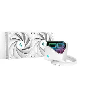 DeepCool LT520 WH Prozessor All-in-One-Flüssigkeitskühler 12 cm Weiß 1 Stück(e) DeepCool LT520 WH Prozessor All-in-One-Flüssigkeitskühler 12 cm Weiß 1 Stück(e)