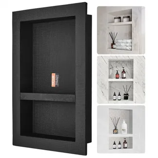 VEVOR Wandnische 10×40,64×60,96cm Duschnische Nische Befliesbar Doppellagig Wasserdicht Nischeneinbau Rückwandmaterial (XPS, Holz, Zement) Geeignet für Badezimmer Schlafzimmer Arbeitszimmer VEVOR Wandnische 10×40,64×60,96cm Duschnische Nische Befliesbar Doppellagig Wasserdicht Nischeneinbau Rückwandmaterial (XPS, Holz, Zement) Geeignet für Badezimmer Schlafzimmer Arbeitszimmer