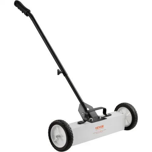VEVOR Magnetbesen Magnetische Kehrmaschine 77-113 cm, Magnetic Sweeper Magnetisch Magnet Besen Magnetbesen Magnetheber 20,4 kg Magnetkraft Magnetischer Spänesammler Bodenkehrer Kehrmaschine – Bild 8