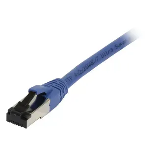Patchkabel RJ45, CAT8.1 2000Mhz, 7.5m, blau, S-STP(S/FTP), TPE(Ultra SuperFlex), AWG26, Synergy 21 Patchkabel RJ45, CAT8.1 2000Mhz, 7.5m, blau, S-STP(S/FTP), TPE(Ultra SuperFlex), AWG26, Synergy 21