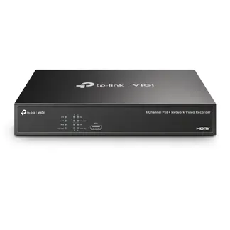 TP-Link – 4 Channel PoE Network Video Recorder – VIGI NVR1004H-4P TP-Link – 4 Channel PoE Network Video Recorder – VIGI NVR1004H-4P