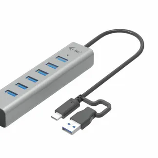 i-tec USB-C/USB-A Charging Metal HUB 7 Port i-tec USB-C/USB-A Charging Metal HUB 7 Port