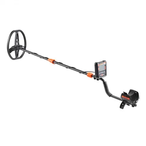 VEVOR Metalldetektor für Erwachsene 254 mm, Profi Metallsuchgerät mit 5 Modi, Hochpräziser Golddetektor, IP68 Wasserdichte Suchspule mit Display, Kopfhörer, Verstellbare Länge, zur Goldsuche – Bild 8