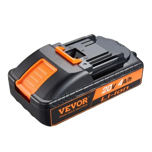 VEVOR 20 V 4000-mAh-Lithium-Akku Ersatz für Elektrowerkzeuge max. 40 A Ausgangsstrom Akku mit Überladungs-, Tiefentladungs-, Überhitzungs- und Kurzschlussschutz Lithium Batterie 144,4 x 76,0 x 54,8 m VEVOR 20 V 4000-mAh-Lithium-Akku Ersatz für Elektrowerkzeuge max. 40 A Ausgangsstrom Akku mit Überladungs-, Tiefentladungs-, Überhitzungs- und Kurzschlussschutz Lithium Batterie 144,4 x 76,0 x 54,8 m