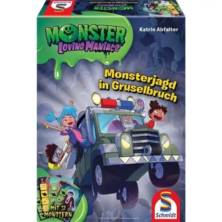 Monster Loving Maniacs: Monsterjagd in Gruselbruch, Brettspiel Monster Loving Maniacs: Monsterjagd in Gruselbruch, Brettspiel
