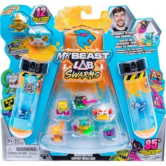 MrBeast Lab Swarms S2 Mega Lab 12 Pack – Sort 3, Spielfigur MrBeast Lab Swarms S2 Mega Lab 12 Pack – Sort 3, Spielfigur