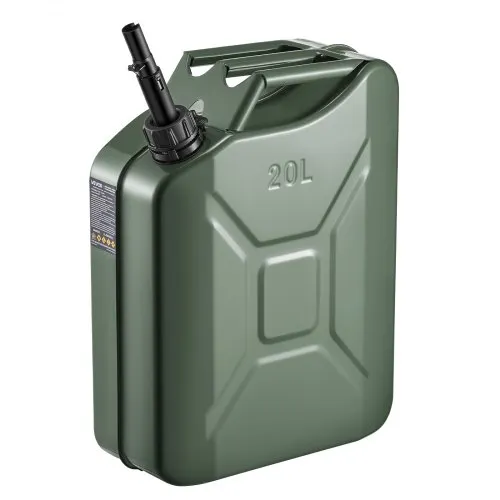 VEVOR Kraftstoffkanister Metall 20 L, Benzinkanister mit Ausgießer & Komfortgriff, 6 L/min Durchflussrate, Auslaufsicherer & Korrosionsbeständiger, Ideal für Autos, Motorräder, ATVs & UTVs, Schwarz VEVOR Kraftstoffkanister Metall 20 L, Benzinkanister mit Ausgießer & Komfortgriff, 6 L/min Durchflussrate, Auslaufsicherer & Korrosionsbeständiger, Ideal für Autos, Motorräder, ATVs & UTVs, Schwarz