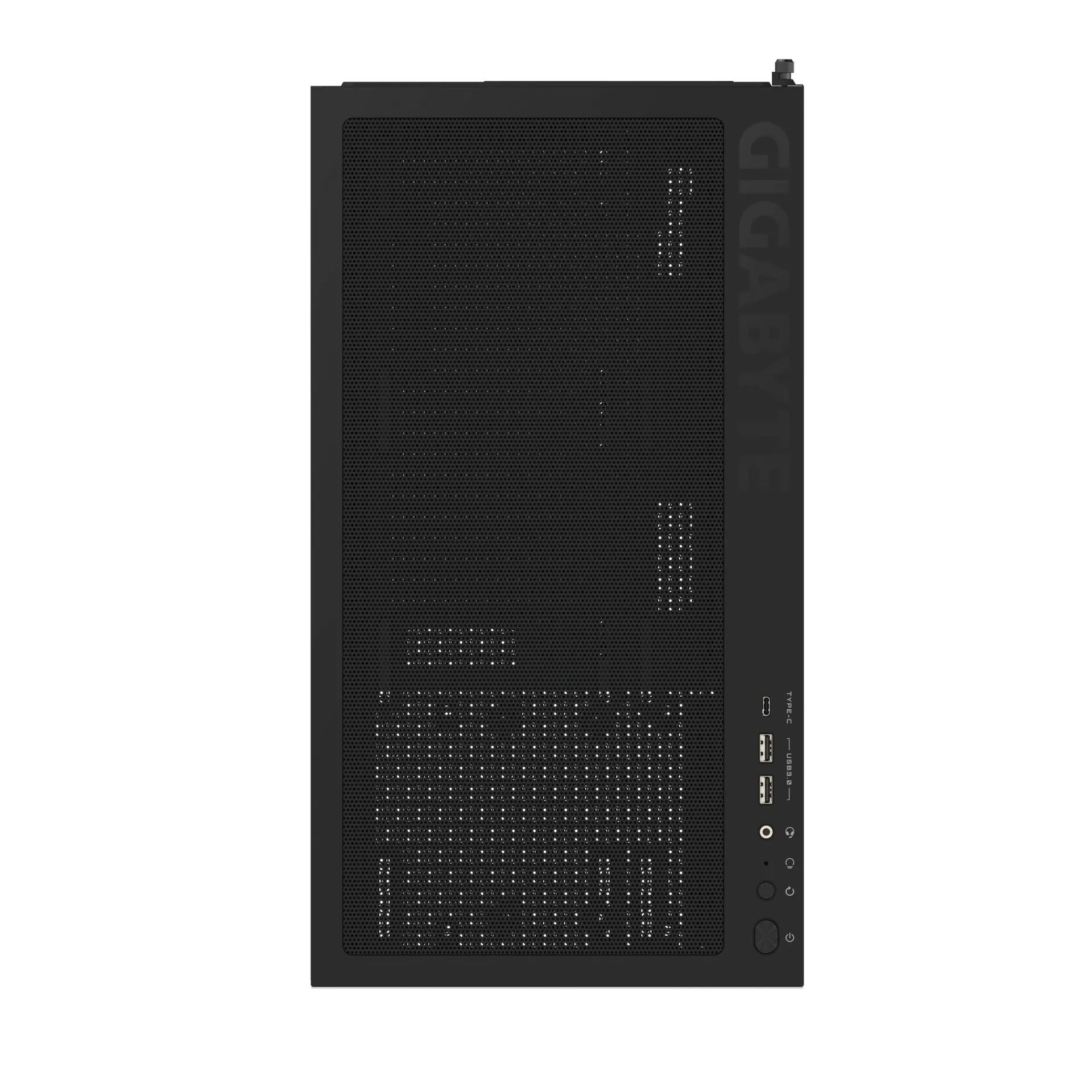 GIGABYTE C500 PANORAMIC STEALTH Midi Tower Schwarz – Bild 3