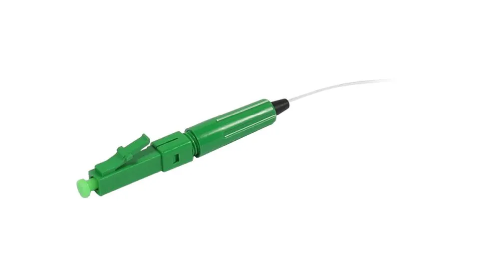 LWL-FTTH-Kabel, zbh. Feldkonfektionierbarer Stecker, LC(APC) für 0,9mm SM 9/125u Kabel, 10-Pack, Synergy 21, – Bild 3