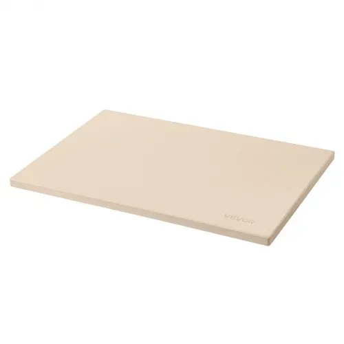 VEVOR Pizzastein Backstein 508 x 355 mm, rechteckiger Cordierit-Pizzastein, extra große Steinplatte mit Schaber & Schaufel, 1,5 cm dick, hitzebeständig, für Küchenofen Brotbacken Pizzabacken – Bild 8