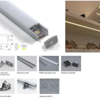 Synergy 21 LED U-Profil 200cm, ALU002-R schwarz Synergy 21 LED U-Profil 200cm, ALU002-R schwarz
