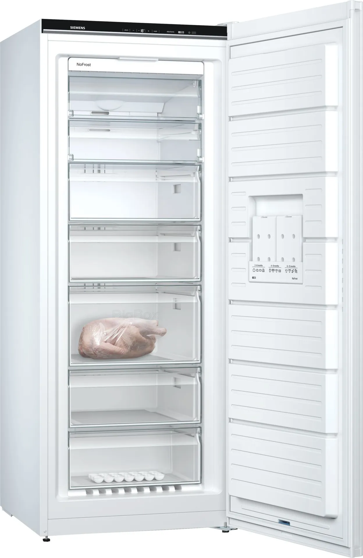 Siemens iQ500 GS54NUWDV Gefriertruhe/Gefrierschrank Freistehend 328 l D Weiß – Bild 4