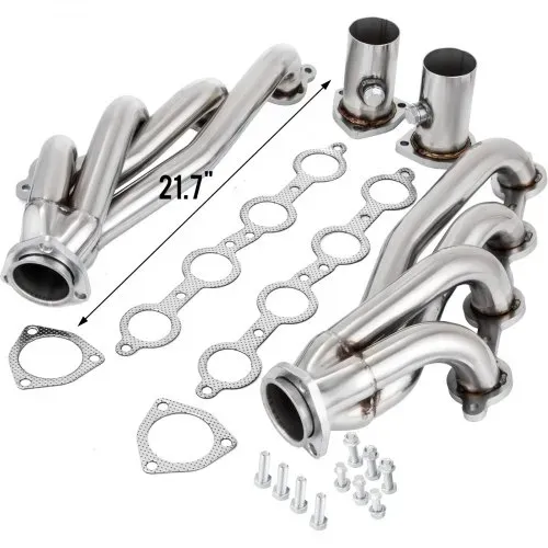 VEVOR LS Swap S10-Umrüstkrümmer für LKW und SUV 4,8-Liter-, 5,3-Liter-, 5,7-Liter-, 6,0-Liter-, 6,2-Liter-Motoren, nur V8-Motoren,Motor Umrüst Swap Header für LS1-, LS2-, LS3-, LS6-, LS-Motoren – Bild 7