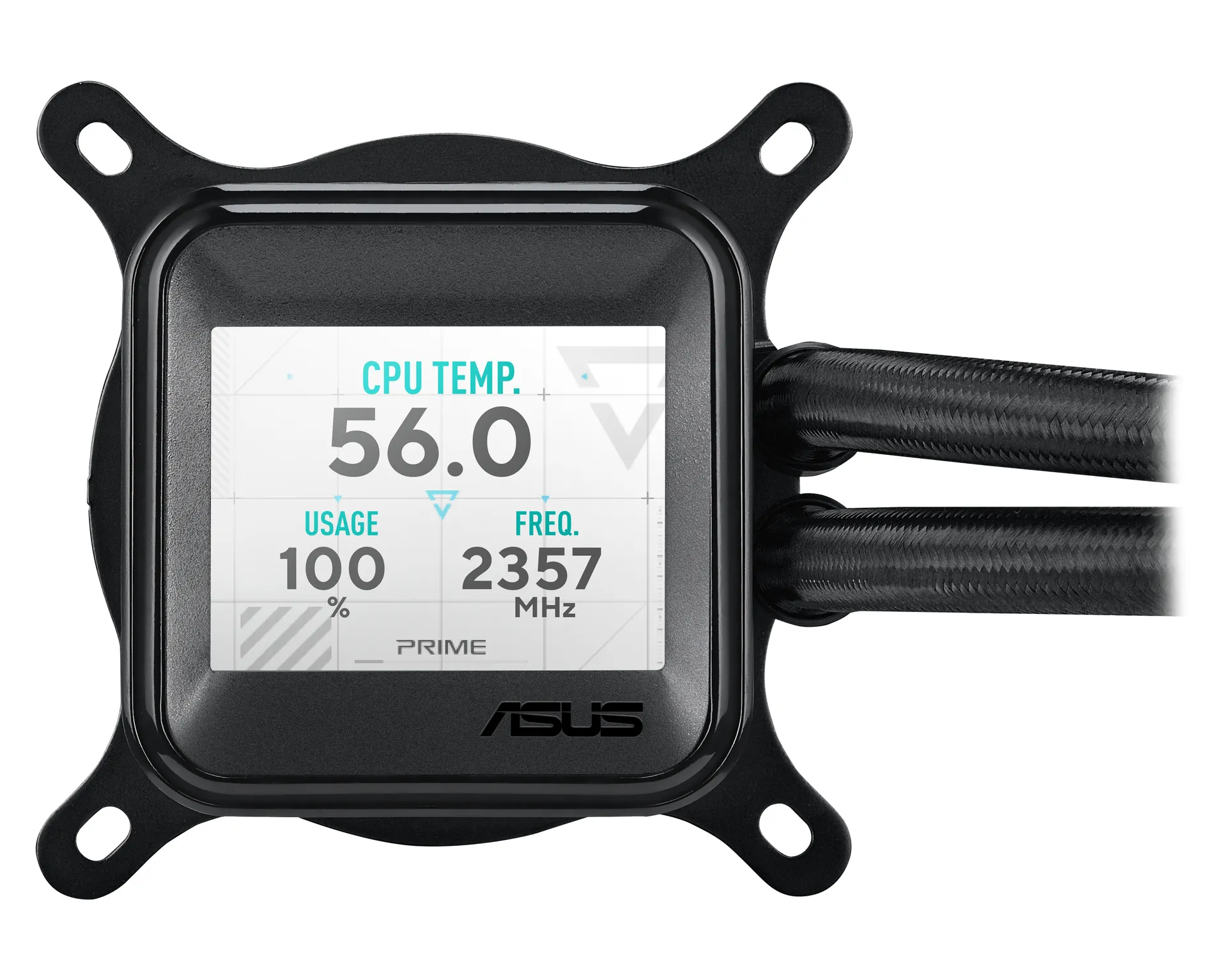 ASUS Prime LC 360 ARGB LCD Prozessor All-in-One-Flüssigkeitskühler 12 cm Schwarz – Bild 4