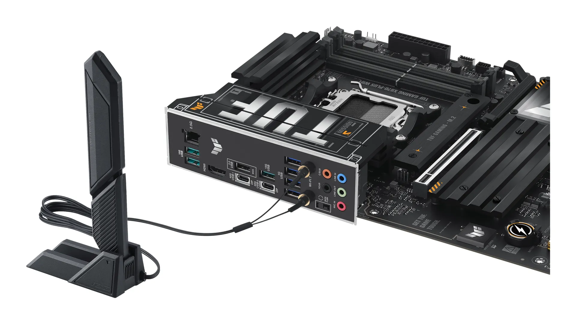 ASUS TUF GAMING X870-PLUS WIFI AMD X870 Sockel AM5 ATX – Bild 7