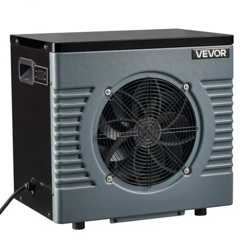 VEVOR Pool-Wärmepumpe 4160 W Nennleistung, Elektrische Poolheizung für Aufstellpools bis 15 m³, Max. COP 5,14, Geräuscharm, FI-Schutzschalter, Heiztemperatur 15–40 °C, Heiz- & Kühlmodus – Bild 9
