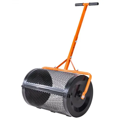 VEVOR Saatgutstreuer, 67 cm breiter Kompoststreuer mit T-Griff, Torfmoosstreuer 3 Höhen verstellbar, pulverbeschichteter Gartenstreuer aus Stahl, robuster Düngestreuer zum Pflanzen und Säen VEVOR Saatgutstreuer, 67 cm breiter Kompoststreuer mit T-Griff, Torfmoosstreuer 3 Höhen verstellbar, pulverbeschichteter Gartenstreuer aus Stahl, robuster Düngestreuer zum Pflanzen und Säen