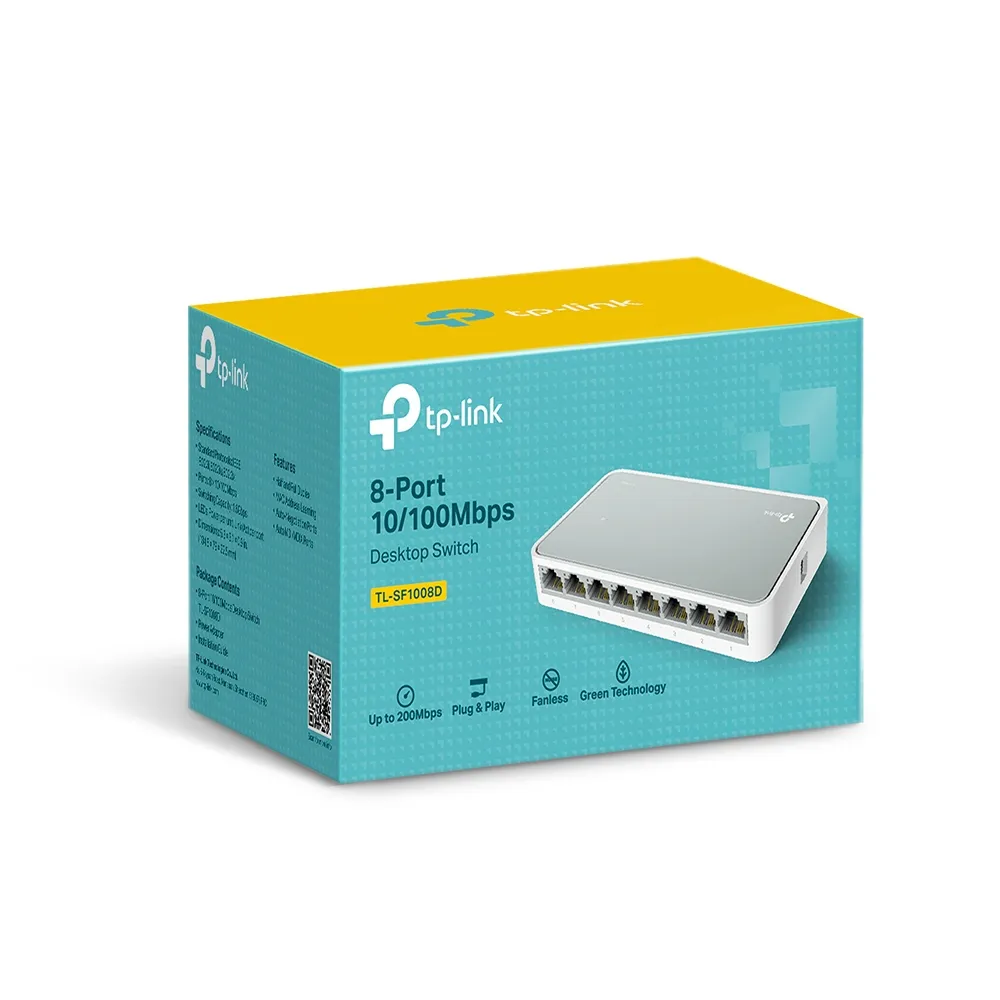 TP-Link 8-Port-10/100Mbit/s-Desktop-Switch – Bild 3