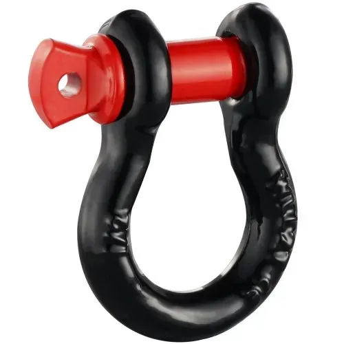VEVOR 4er-Pack 12,7 mm D-Ring-Schäkel mit 15,875 mm Schraubstift, 8000,0kg Bruchfestigkeit – Bild 8