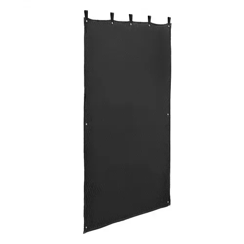 VEVOR Sounddecke 2032x1219 mm, Akustikdecke, Schalldämpfungsdecken, Schallschutzvorhang, Schallschutzdecke mit Ösen, Studio-Ösendecke, für Studio, Lichtblocker, Musikaufnahmen, Schwarz – Bild 10
